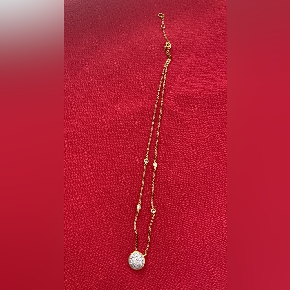 Costume Necklace with Stones
